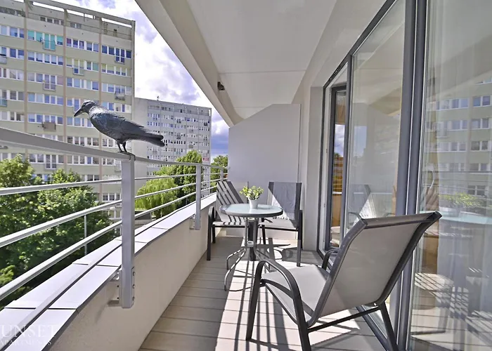 公寓 Sunset - Sun Towers - Przestronny Z Prywatnym Parkingiem