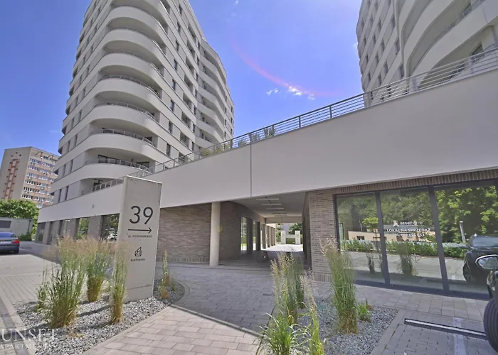 Sunset - Sun Towers - Przestronny Z Prywatnym Parkingiem 公寓 *